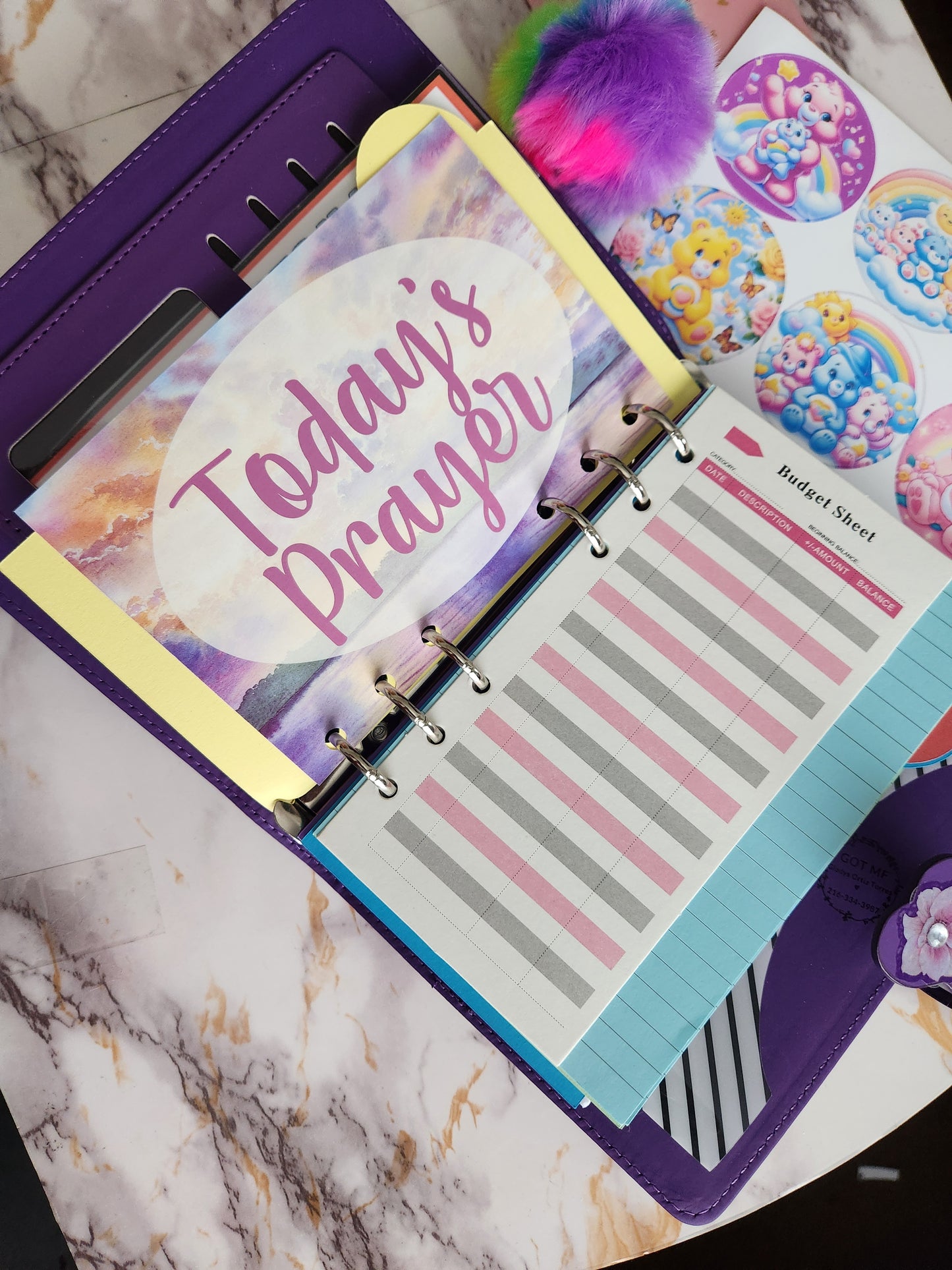 Mini binder